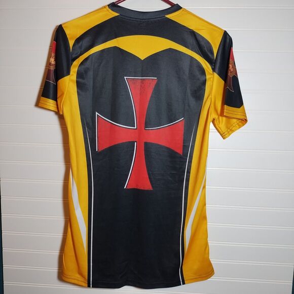 2 Knights Templar Adult Sz Sm T-Shirt Warrior Of Christ‎ Cross Graphic Lot Of 2 - Picture 16 of 16
